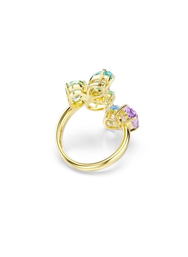 SWAROVSKI Gema Gold Tone Plated Open Ring (Size 58) - Image 4